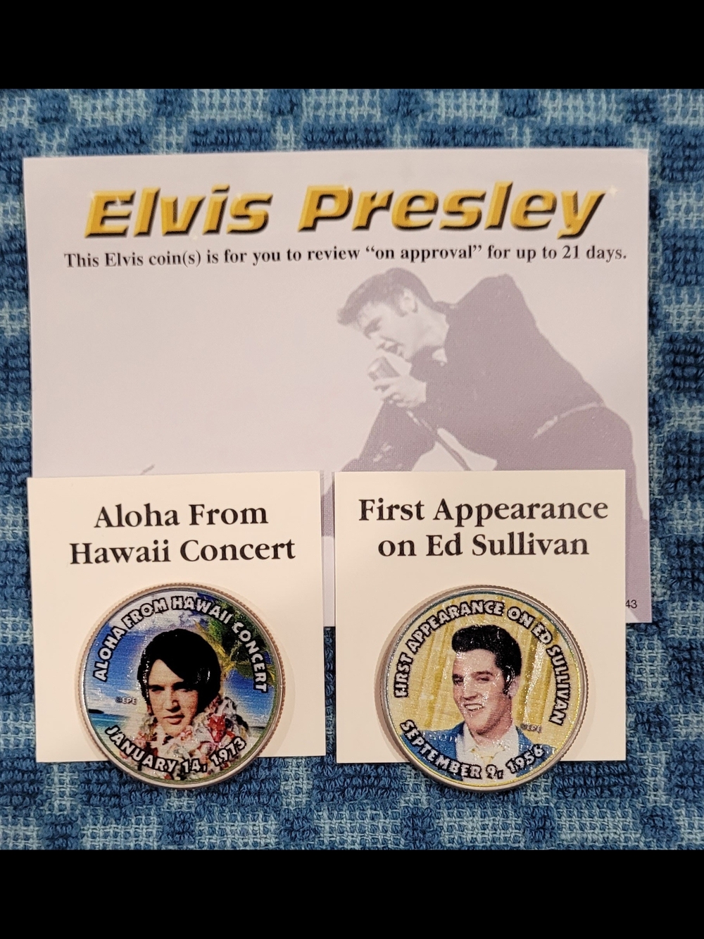 Elvis Presley Collectible Coin Set - His Life In Coins (Half Dollar)